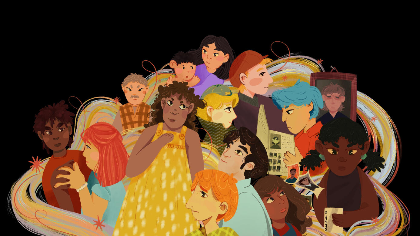 encontros e desencontros, capa.